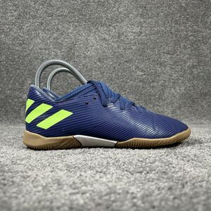 Adidas Nemeziz Messi 19.3 EF1815 Kids Size 4 Purple Indoor Soccer Shoes Used